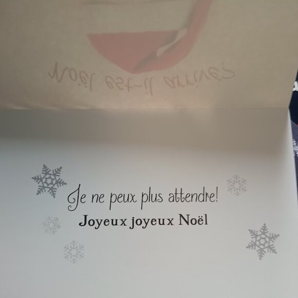 🎄🐶8 Dogs Puppy Christmas Greeting French cards + matching envelopes - Picture 7 of 8